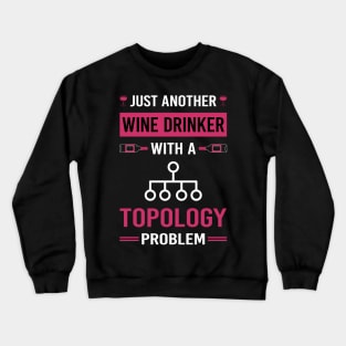 Wine Drinker Topology Crewneck Sweatshirt